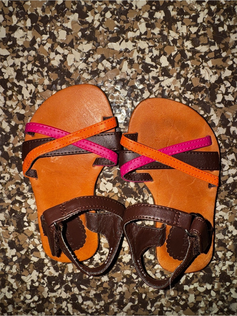 Toddler Girls Shoe Bundle Size 5/6/22 | Sparkle Dress Shoes, Sandals & Flats - Picture 3 of 9